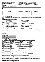Đề kiểm tra học kỳ II môn Tiếng Anh Lớp 9 - Năm học 2019-2020 - Trường THCS Châu Đức (Có đáp án)
